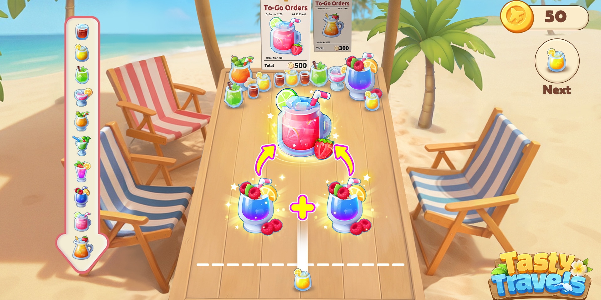 Tasty Travels: Merge Game